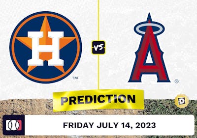 Astros vs. Angels Prediction for MLB Friday [7/14/2023]