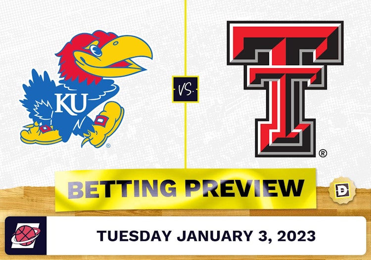 Kansas vs. Texas Tech CBB Prediction and Odds - Jan 3, 2023