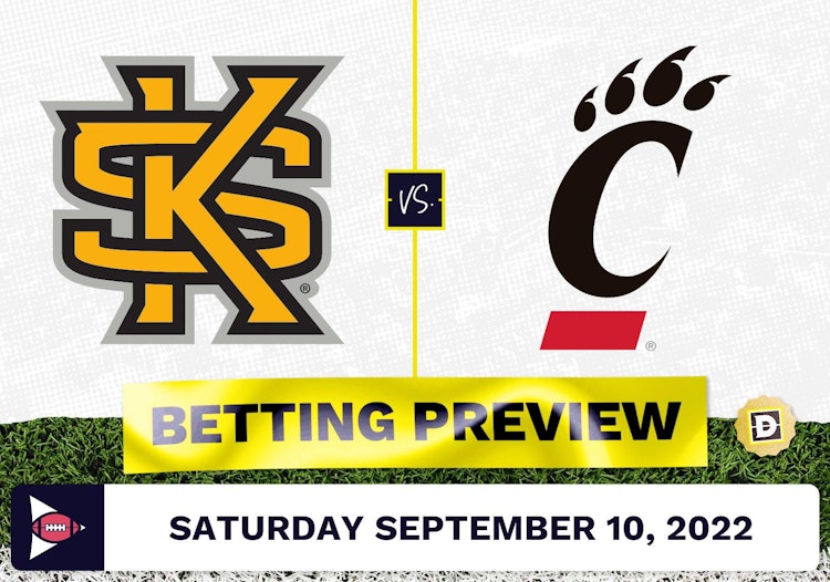 Kennesaw State vs. Cincinnati CFB Prediction and Odds - Sep 10, 2022