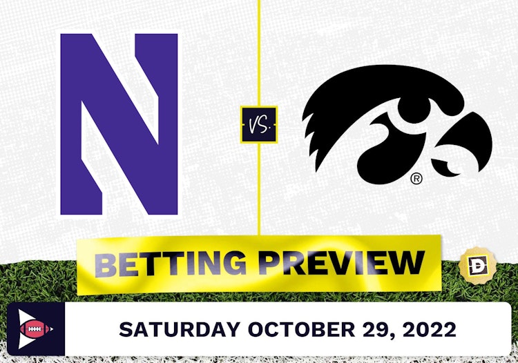 Northwestern vs. Iowa CFB Prediction and Odds - Oct 29, 2022