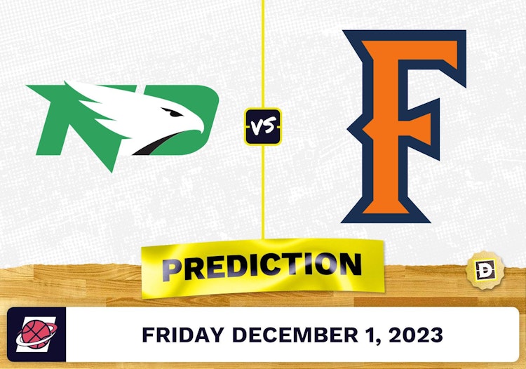 North Dakota vs. Cal State Fullerton Basketball Prediction - December 1, 2023