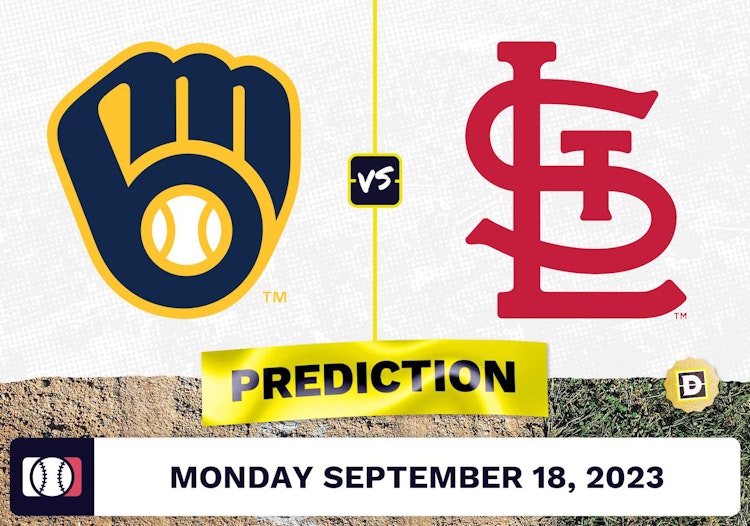 Brewers vs. Cardinals Prediction for MLB Monday [9/18/2023]