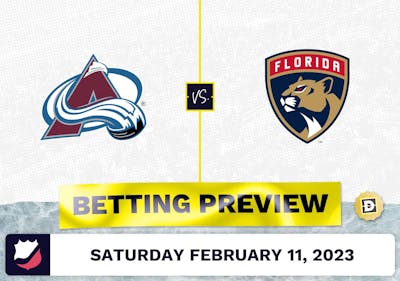 Avalanche vs. Panthers Prediction and Odds - Feb 11, 2023