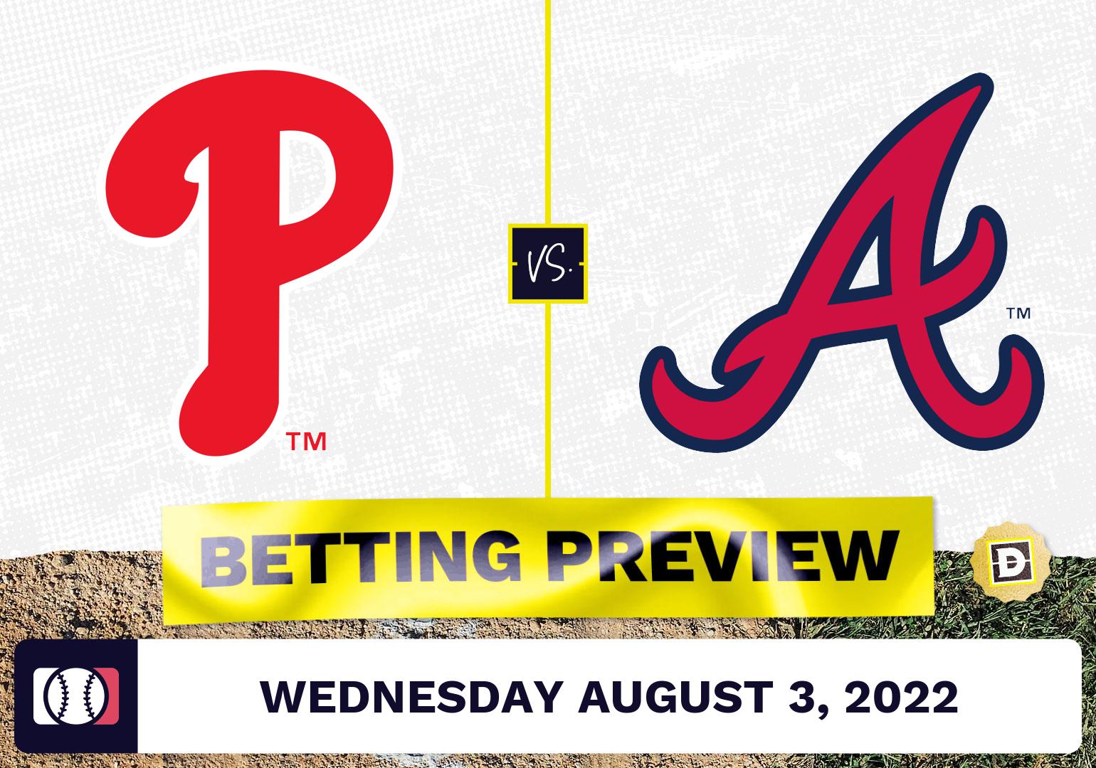 Phillies vs. Braves Prediction and Odds - Aug 3, 2022
