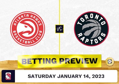 Hawks vs. Raptors Prediction and Odds - Jan 14, 2023