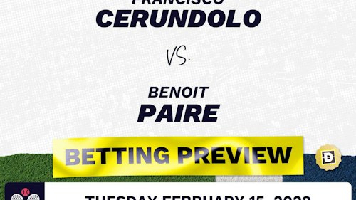 Francisco Cerundolo vs. Benoit Paire Predictions - Feb 15, 2022