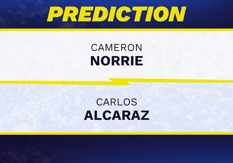 Cameron Norrie vs Carlos Alcaraz Tennis Prediction.