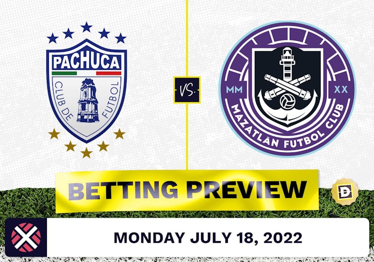 Pachuca vs. Mazatlan Prediction and Odds - Jul 18, 2022