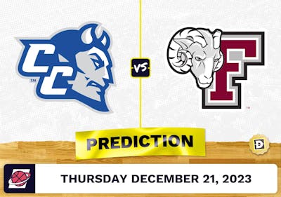 Central Connecticut State vs. Fordham Prediction, Odds, College Basketball Picks  [12/21/2023]