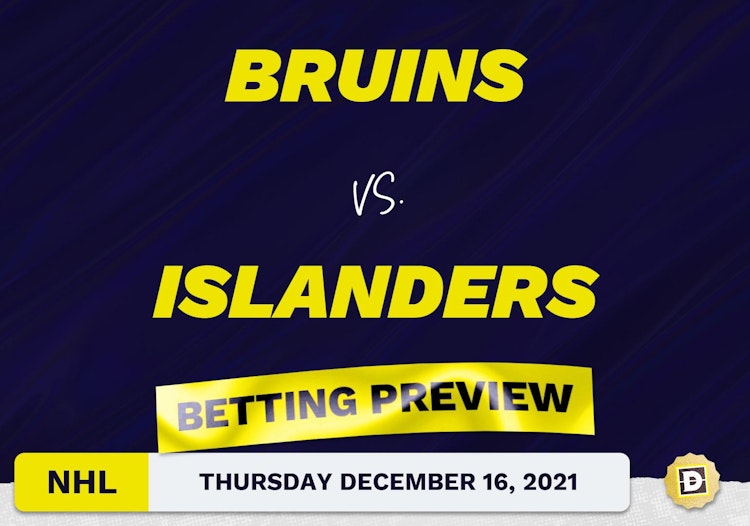 Bruins vs. Islanders Predictions and Odds - Dec 16, 2021