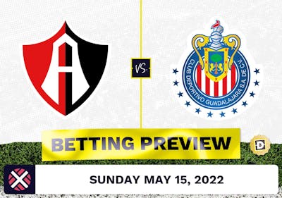 Atlas vs. Guadalajara Prediction and Odds - May 15, 2022