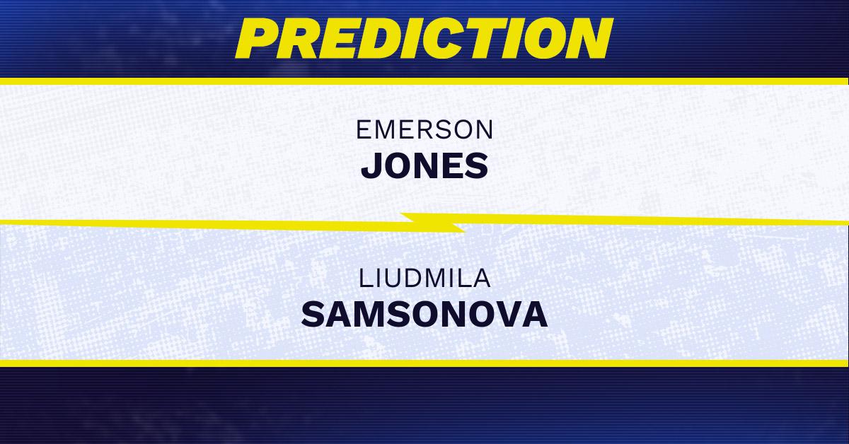 Emerson Jones vs. Liudmila Samsonova prediction, odds, picks for WTA Brisbane International 2026
