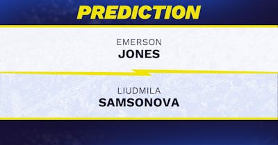 Emerson Jones vs. Liudmila Samsonova prediction, odds, picks for WTA Brisbane International 2026