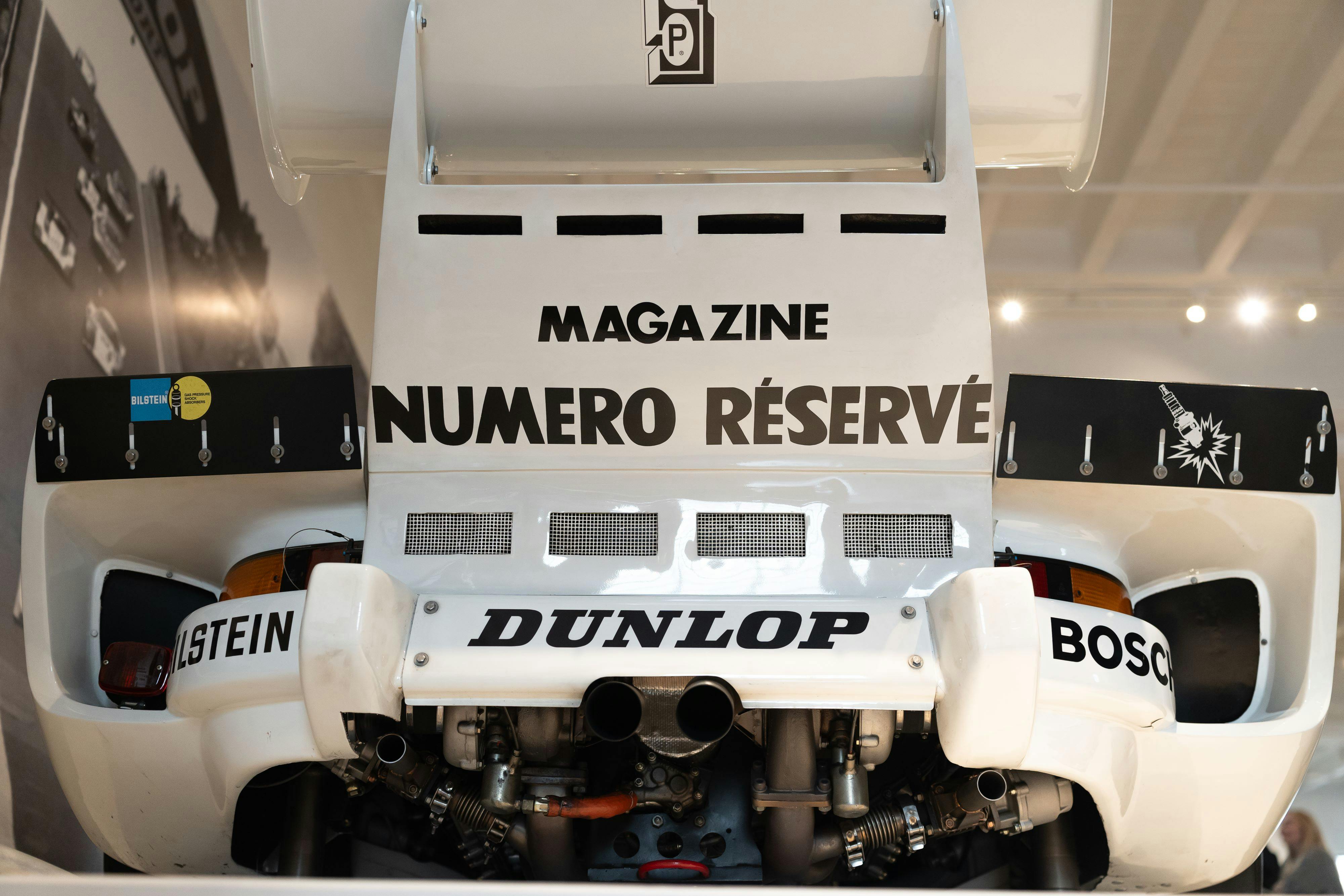 K3 Porsche 935 rear end owned by Bruce Meyer in Los Angeles.