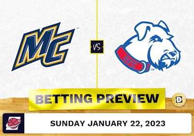 Merrimack vs. St. Francis (BKN) CBB Prediction and Odds - Jan 22, 2023