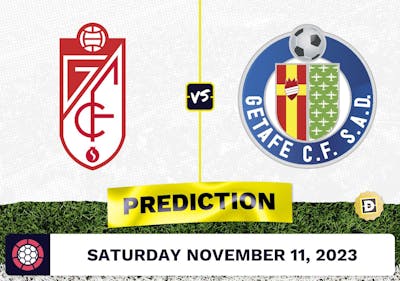 Granada vs. Getafe Prediction and Odds - November 11, 2023