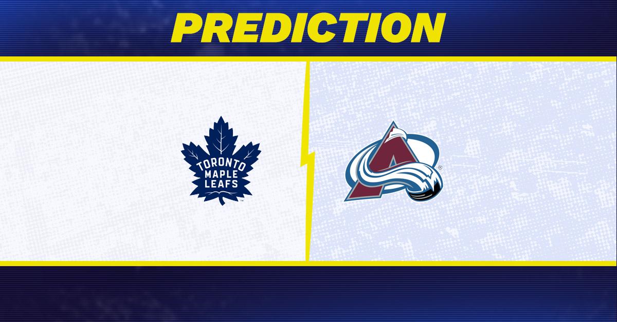 Maple Leafs vs. Avalanche prediction: Why Colorado is favored to win Monday's NHL matchup [1/12/2026]