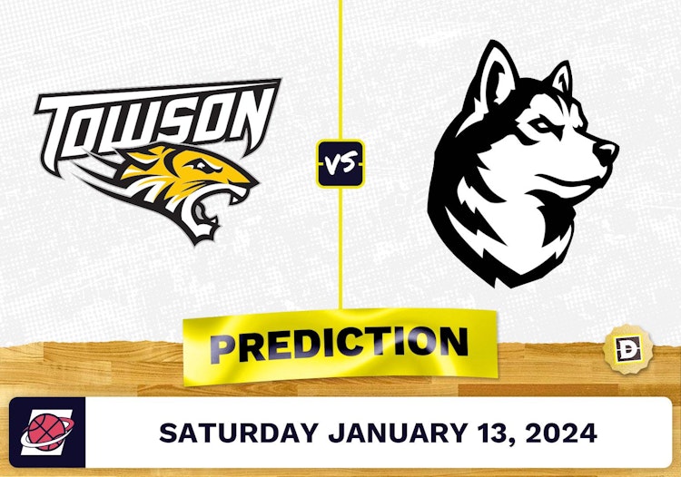 Towson vs. Northeastern Prediction, Odds, College Basketball Picks [1/13/2024]