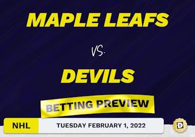 Maple Leafs vs. Devils Predictions and Odds - Feb 1, 2022