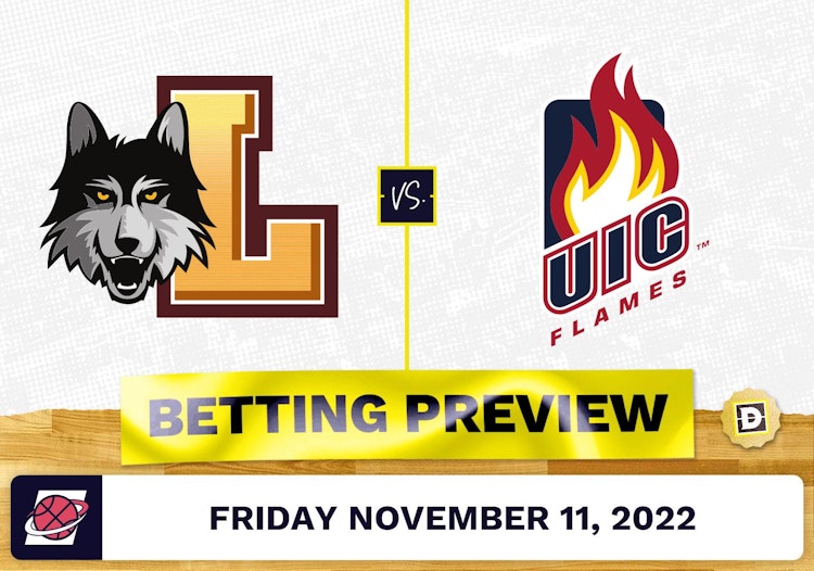 Loyola Chicago vs. Illinois-Chicago CBB Prediction and Odds - Nov 11, 2022