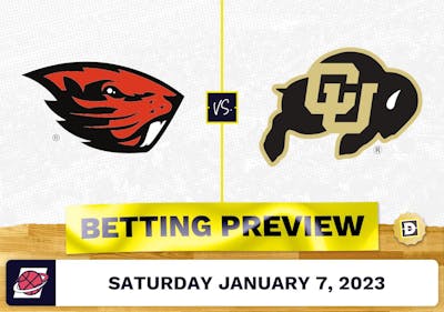 Oregon State vs. Colorado CBB Prediction and Odds - Jan 7, 2023