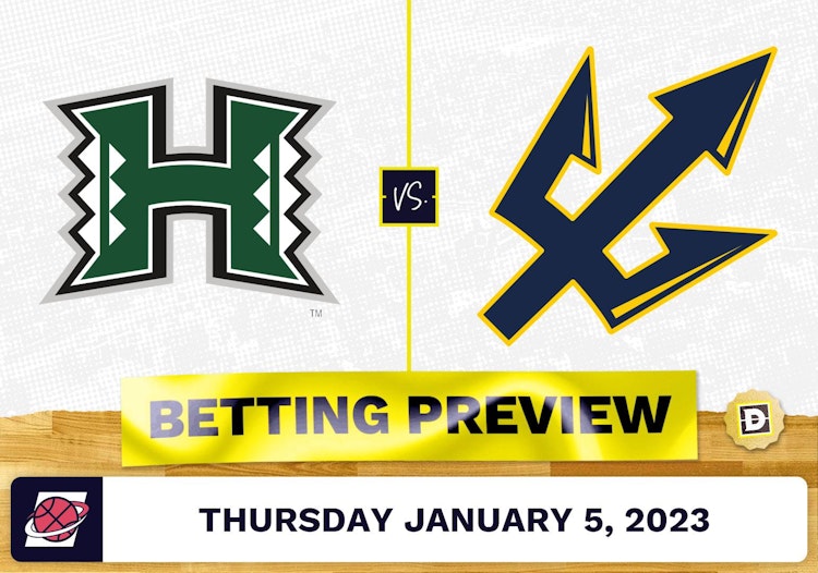 Hawaii vs. UC San Diego CBB Prediction and Odds - Jan 5, 2023