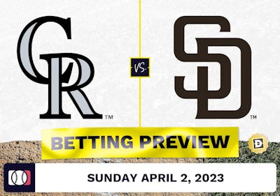 Rockies vs. Padres Prediction and Odds - Apr 2, 2023