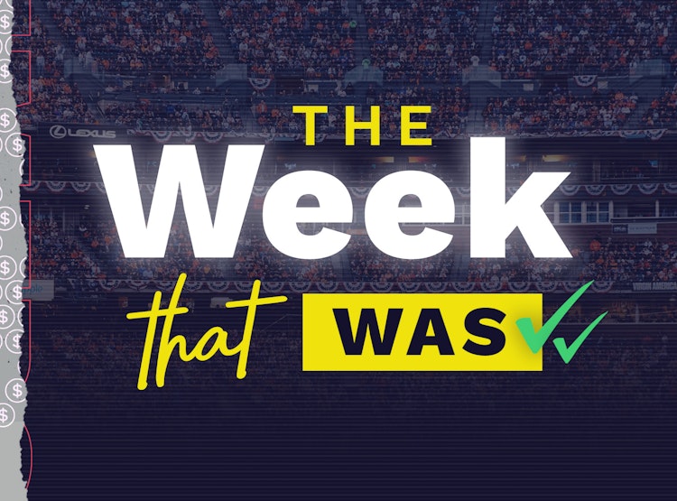 The Week That Was: Our Sports Betting Picks and How They Performed