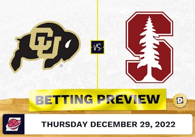 Colorado vs. Stanford CBB Prediction and Odds - Dec 29, 2022