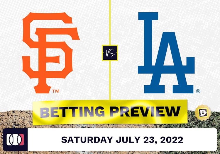 Giants vs. Dodgers Prediction and Odds - Jul 23, 2022