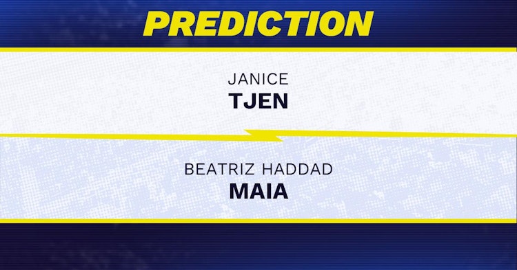 Janice Tjen vs Beatriz Haddad Maia Tennis Prediction.