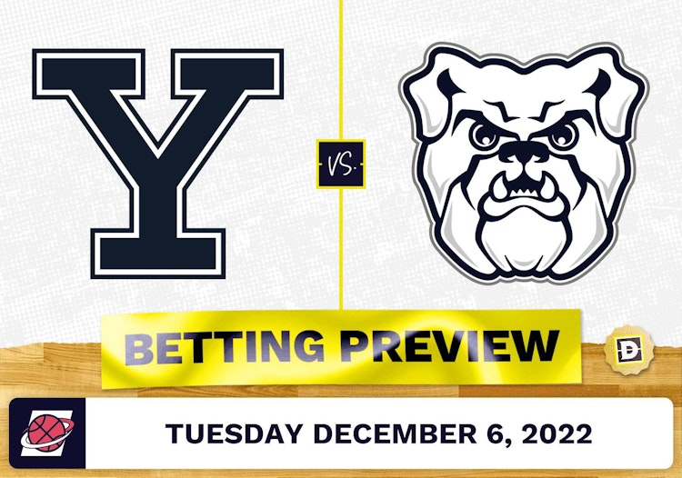 Yale vs. Butler CBB Prediction and Odds - Dec 6, 2022