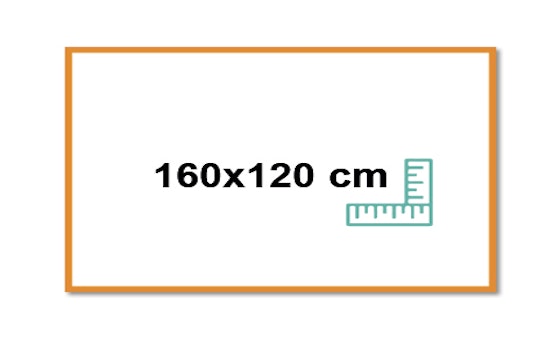 Panneau 160x120 cm haute visibilité imprimé par 123imprim