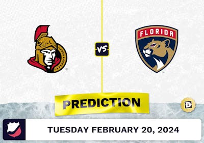Ottawa Senators vs. Florida Panthers Prediction, Odds, NHL Picks [2/20/2024]