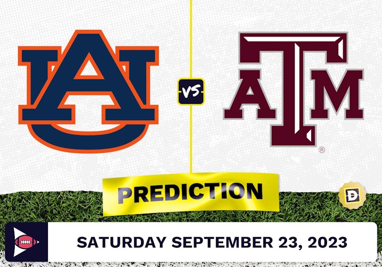 Auburn vs. Texas A&M CFB Prediction and Odds - September 23, 2023