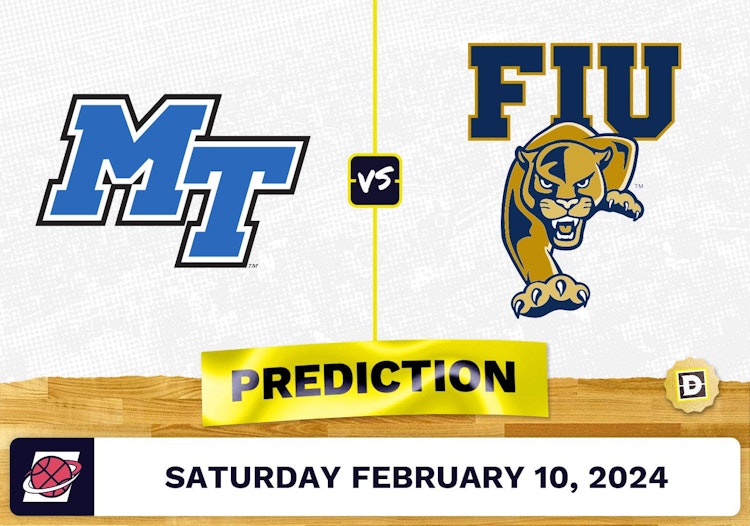 Middle Tennessee vs. Florida International Prediction, Odds, College Basketball Picks [2/10/2024]