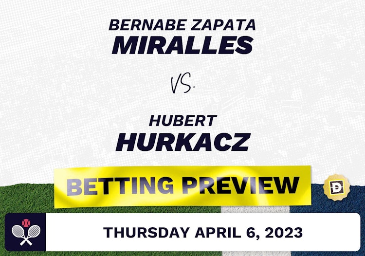 Bernabe Zapata Miralles vs. Hubert Hurkacz Predictions - Apr 6, 2023