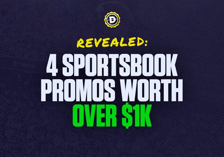 Dimers reveals four lesser-known sportsbook promo offers worth over $1,000.