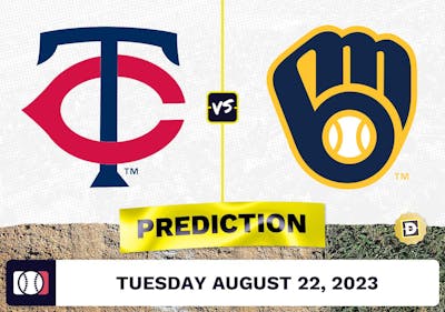 Twins vs. Brewers Prediction for MLB Tuesday [8/22/2023]