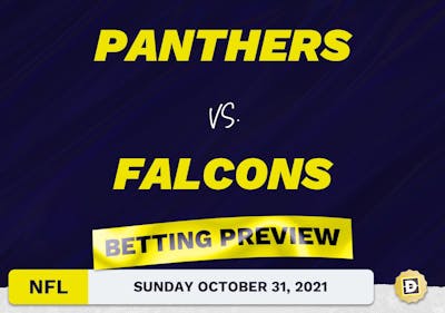 Panthers vs. Falcons Predictions and Odds - Oct 31, 2021