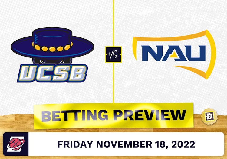 UC Santa Barbara vs. Northern Arizona CBB Prediction and Odds - Nov 18, 2022
