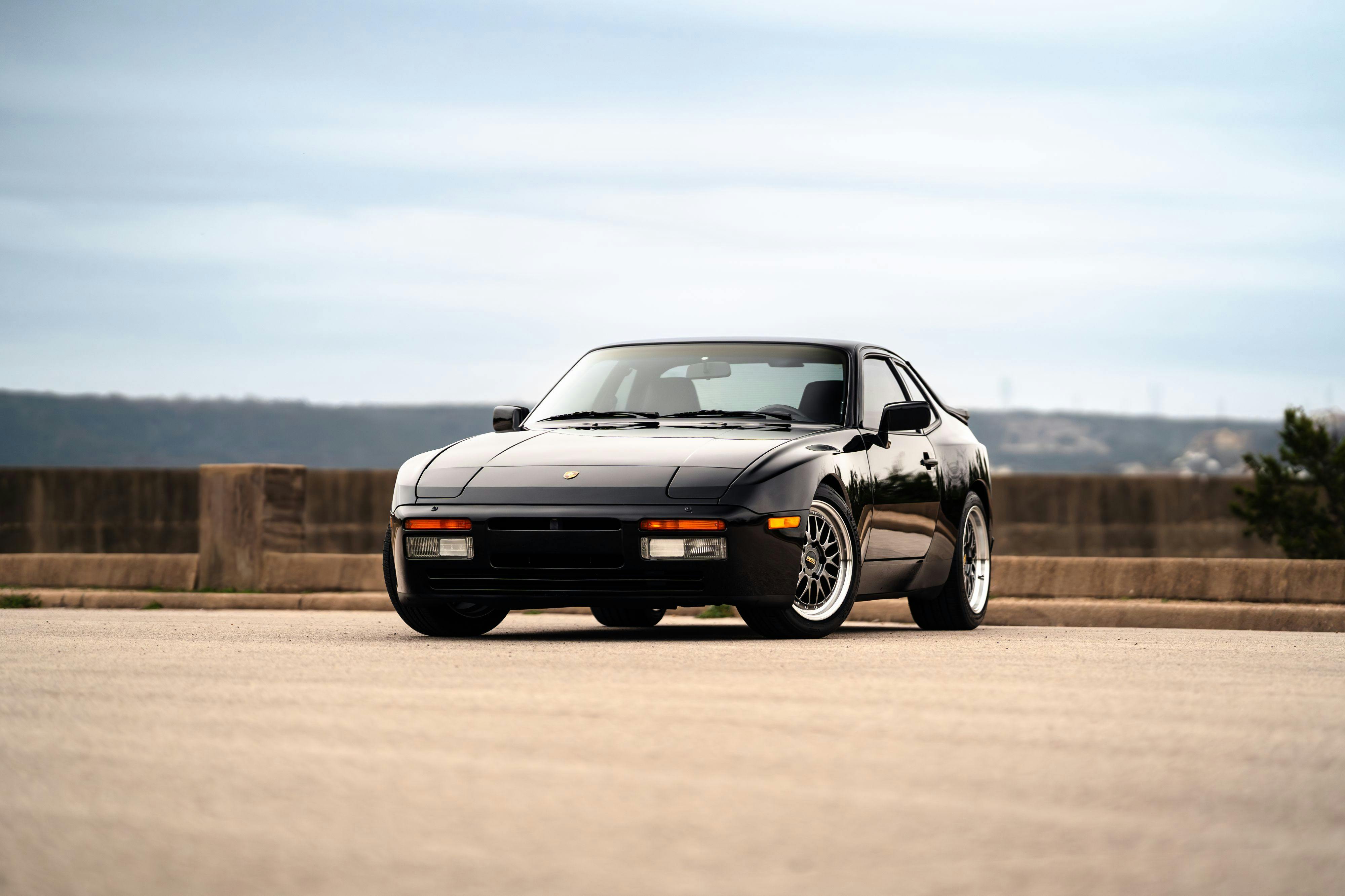 1986 Porsche 944 Turbo in Black on Black in Lakeway, TX.
