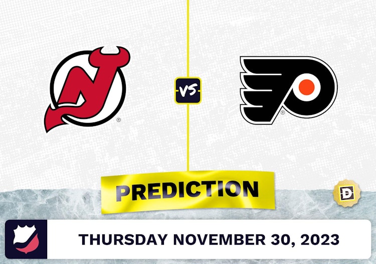 New Jersey Devils vs. Philadelphia Flyers Prediction and Odds - November 30, 2023