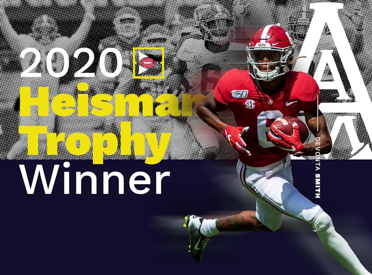 WATCH | 2020 Heisman Trophy Winner DeVonta Smith Season Highlights 🏆🏈