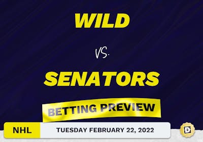 Wild vs. Senators Predictions and Odds - Feb 22, 2022
