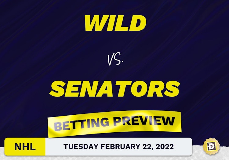 Wild vs. Senators Predictions and Odds - Feb 22, 2022