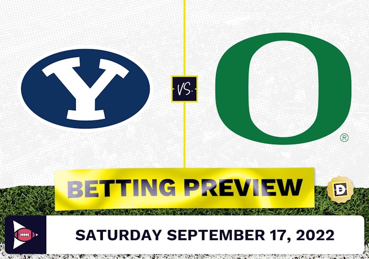 Brigham Young vs. Oregon CFB Prediction and Odds - Sep 17, 2022