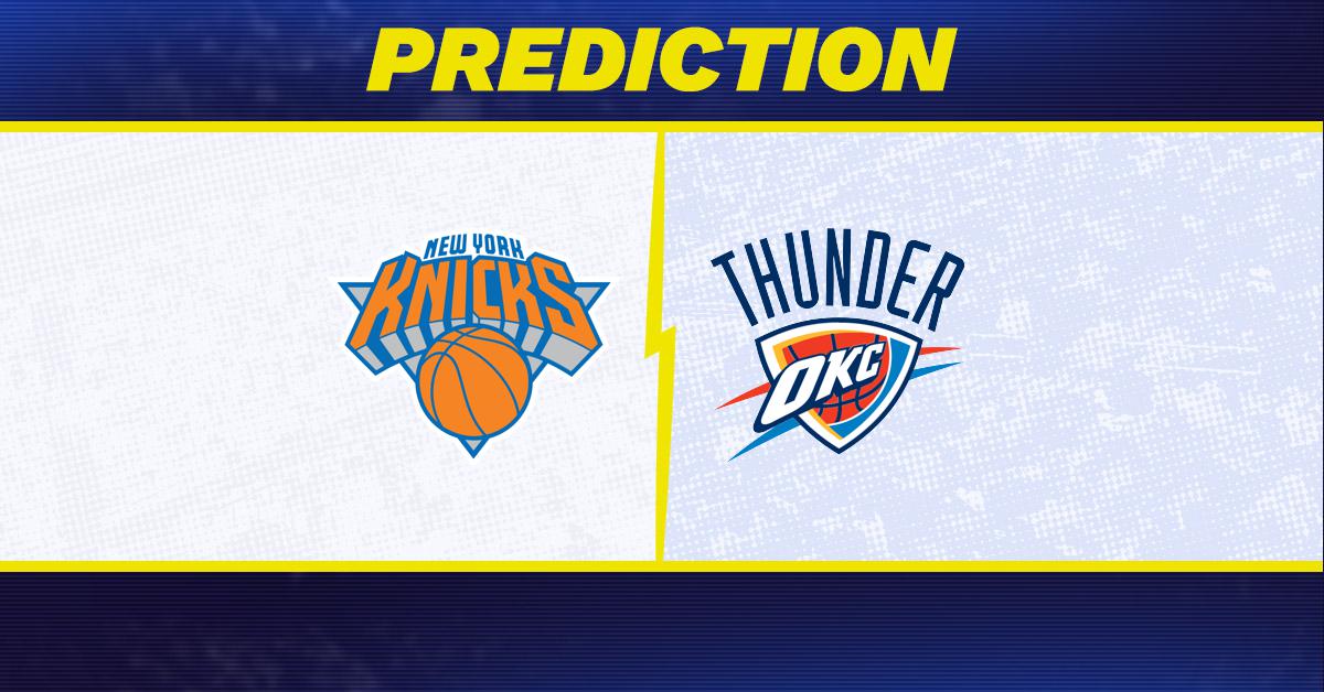 Knicks vs. Thunder prediction: Oklahoma City favored to win Sunday's NBA matchup [3/29/2026]