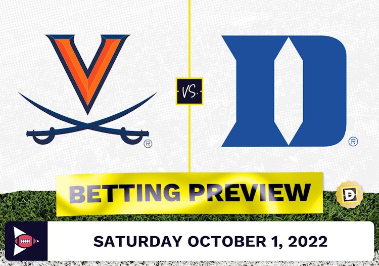 Virginia vs. Duke CFB Prediction and Odds - Oct 1, 2022