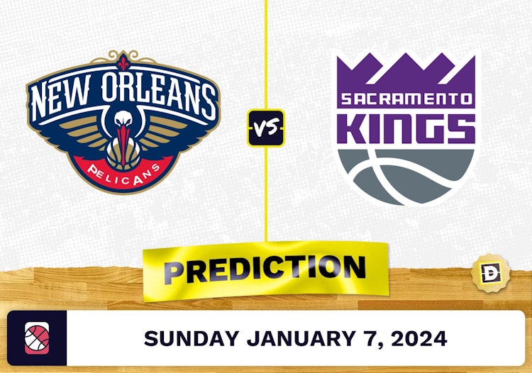 New Orleans Pelicans vs. Sacramento Kings Prediction, Odds, NBA Picks  [1/7/2024]